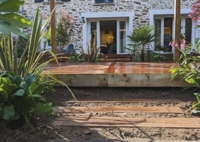 création d'une terrasse végétalisé seine et marne