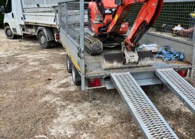 terrassement d'une allée de jardin saint augustin 77515
