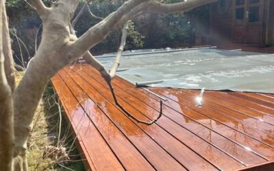 Terrasse bois à Meaux (77100) : création haut de gamme par Woodpecker Paysage