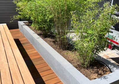 création d'une jardinière en parpaing