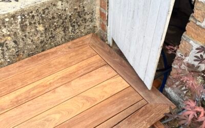 Terrasse bois sur pilotis en Seine-et-Marne : structure, fondations et pose haut de gamme