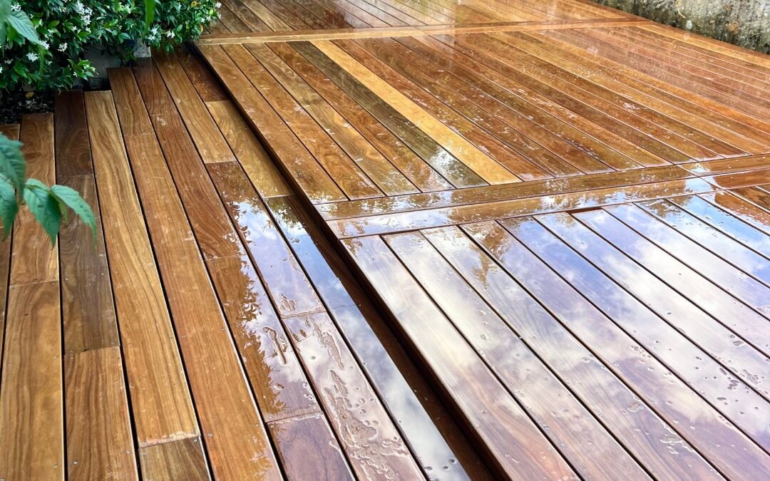 Terrasse en bois composite à Fontainebleau 77300 réalisée par Woodpecker Paysage en Seine-et-Marne