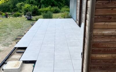 Terrasse bois à Coulommiers (77) – Pose experte & bois exotique