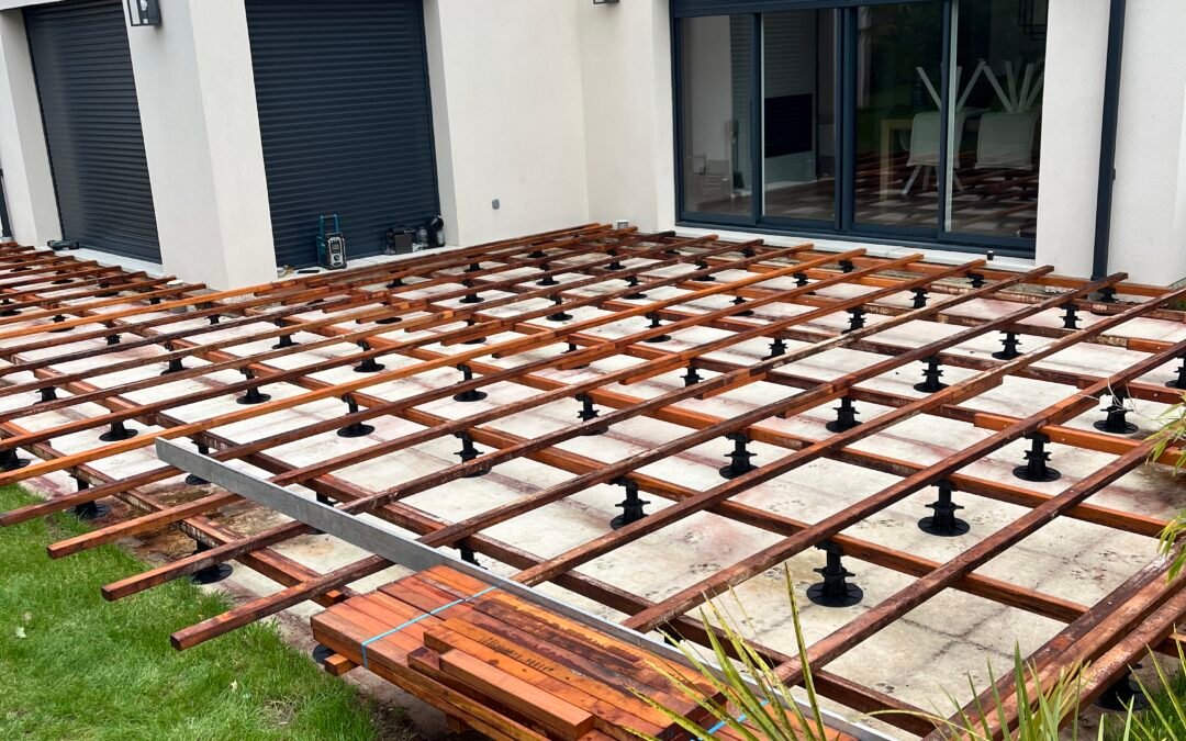fondation terrasse bois