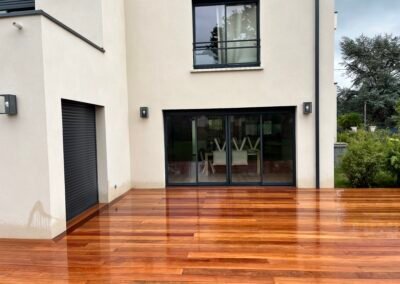 Création de terrasse bois exotique Cumaru en Seine-et-Marne (77)