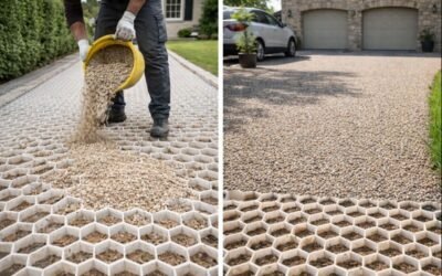 Allée en nidagravel en Seine-et-Marne : guide complet par Woodpecker Paysage