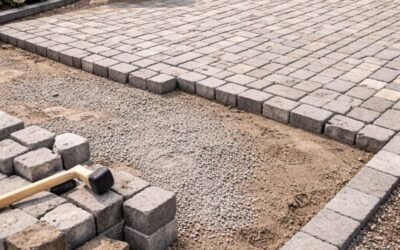 👉 Allée en pavés à Meaux (77100) – Woodpecker Paysage, paysagiste expert