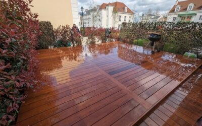 Terrasse en bambou à Fontainebleau (77300) : l&rsquo;alternative écologique au bois exotique