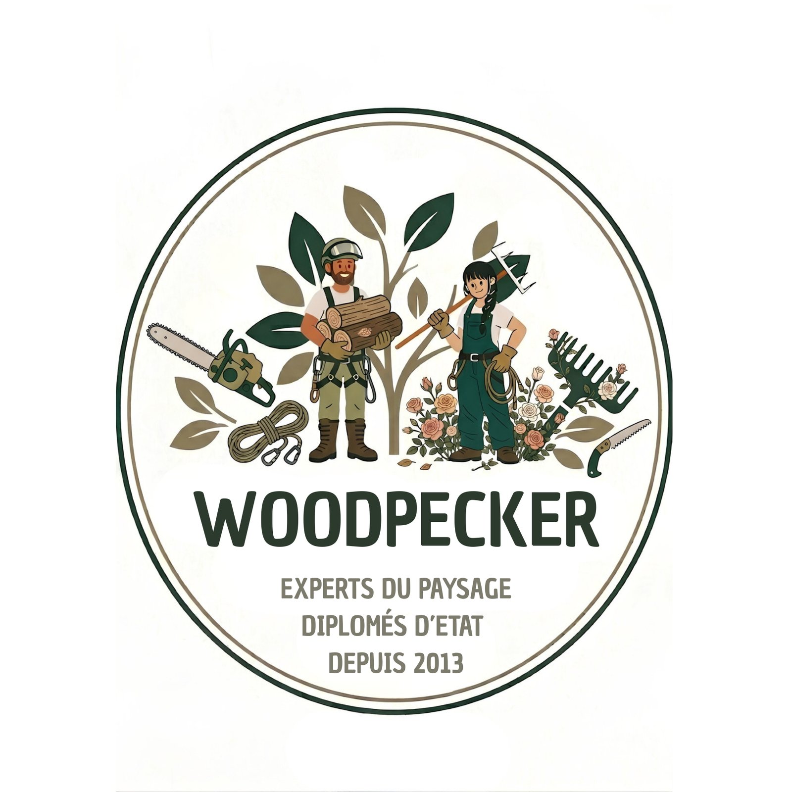 Woodpecker Paysage