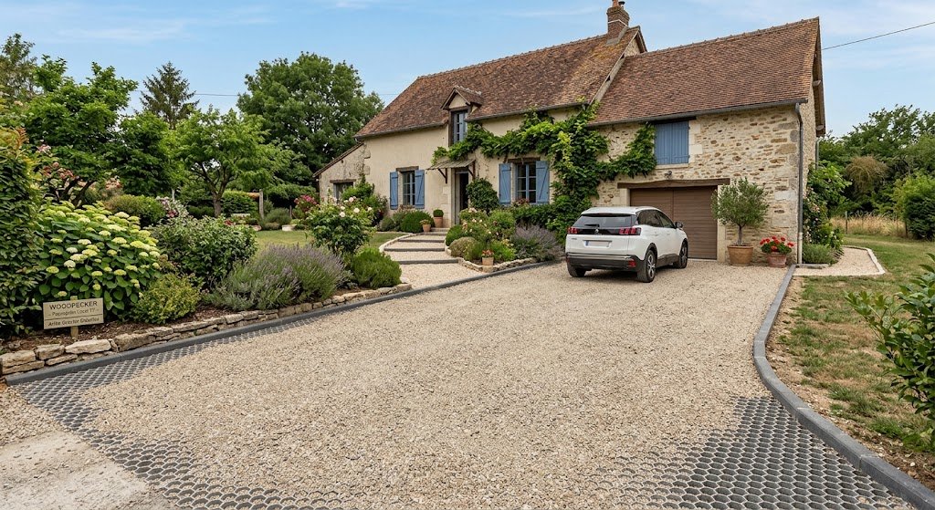 gravier stabilisé 77